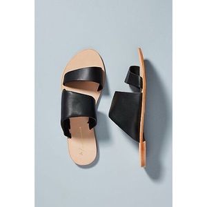 ANTHROPOLOGIE CLASSIC SLIDE SANDAL SIZE 10